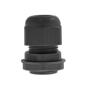 SKINTOP M20 NYLON CABLE GLAND BLACK 6-12mm IP68