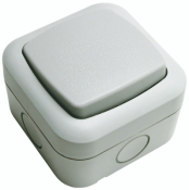 Timeguard Outdoor 1G Plate Switch