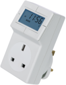 Timeguard Electronic Plug-in Thermostat with 24 Hour Time Control