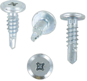 ORBIK 5.5 x 40 Pozi Shallow Pan Head Self Drilling Screws