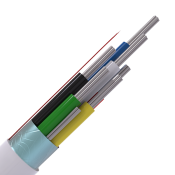 CQR Intruder Alarm Cable | 6 Multi Core | TYPE 2 | Eca | PVC | White | Screened | 100m