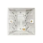 Thrion Back Box 1 Gang 35mm White