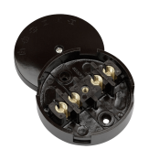 Click Junction Box 4Term 20A Brown
