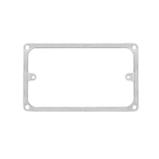 Click 2 Gang Panel Mounting Gasket - Metal