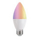 Timeguard WiFi 5.5W LED Smart Candle Lamp With RGBW Control (E27)