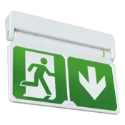 Ansell Adler Exit Sign Maintained / Non-Maintained White 3hrM