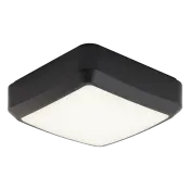 Ansell Astro CCT 2 LED Square Bulkhead 7-12W Black