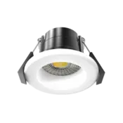 Arc-LED 3W Fire Rated IP65 2700-6500k Mini LED Downlight – White Bezel Included