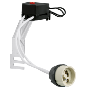 Aurora GU10 3-Pole push Terminal Block & Lampholder