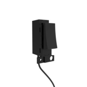 Forum Kinetic - 1 Gang Kinetic Click mini grid switch Matt Black