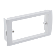 Marshall Tufflex Odyssey 2 Gang Power/Data Frame White BIO