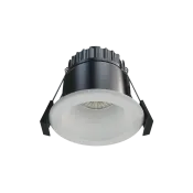 Arc-LED 8W CCT Switchable Fire Rated Anti-glare LED Downlight IP65 – White Bezel Included