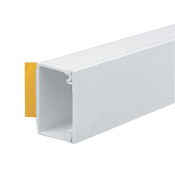 Marshall Tufflex Self Adhesive Mini Trunking 38x25mmx3m White