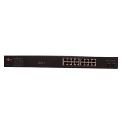 Noctis Pro 16 Port Gigabit PoE Switch 2x Uplinks 300W