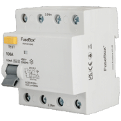 FuseBox 100A 100MA 4P Type A Time Delayed RCD