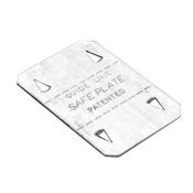 GreenBrook Safe Plate 54x80mm Galv Steel