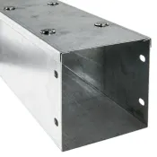 Trench Speedlock Galvanised Trunking 100x100mmx3m