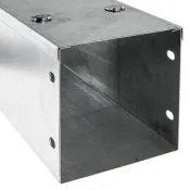Trench Speedlock Galvanised Trunking 150x150mmx3m