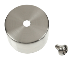 Click Metallic Cover & Pull Bell for PRC210 Satin Chrome