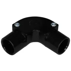 Marshall Tufflex Inspection Elbow 20mm Black
