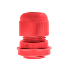 SKINTOP M20 NYLON CABLE GLAND RED 6-12mm IP68