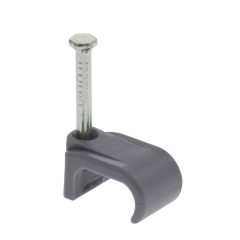 Unicrimp 1-1.5MM T&E CABLE CLIPS GREY (PK100)