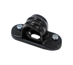 20MM BLACK METAL FIRE RESISTANT SADDLE