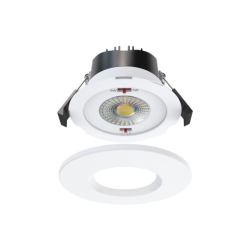ArcLED 5W/7W CCT Fire Rated IP65 LED Downlight (White)
