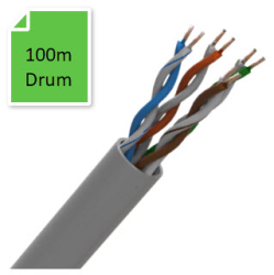CAT5e | Category Cable | Eca | PVC | Grey | 100m