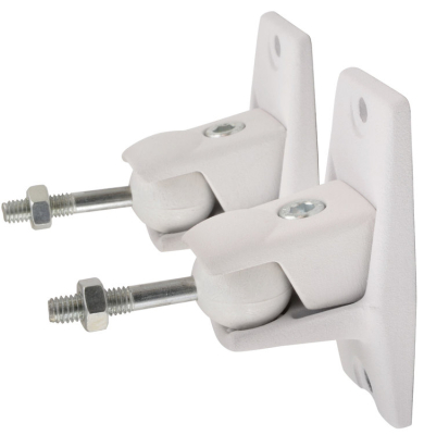 AVSL Universal Wall Mount Speaker Brackets White