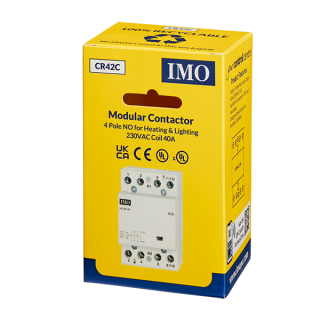 IMO Heating Contactor 40A 4 Pole Modular