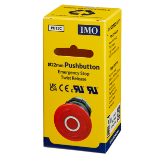 IMO Emergency Stop Button Twist Release