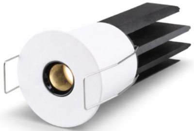 ArcLED Fino 7W 350mA 2700K CRI97+ IP20 Pin Hole Mini Downlight (Textured White)