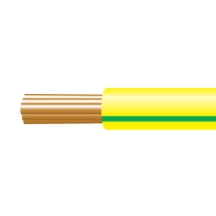 1.5MM 6491B LOW SMOKE GREEN/YELLOW (100M)