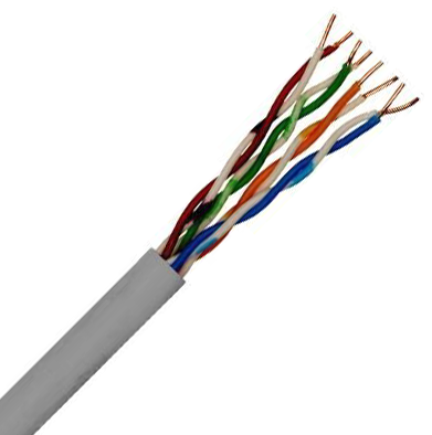 Cat5e, 4pr UTP Grey PVC CPR:Eca (305m)