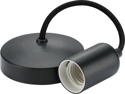 K/Bridge 6Inch E27 Contemporary Pendant Set - Anthracite