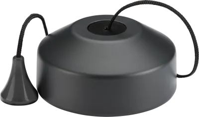 K/Bridge 10AX 2-way Pull Cord Switch - Anthracite