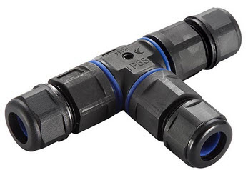 Saxby Inline IP68 Connector tee