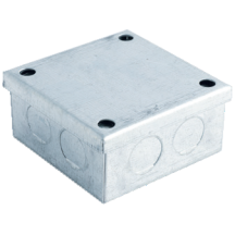 100X100X50MM GALV ADAPTABLE BOX ABG442