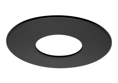 All LED Carbon Black Twist & Lock Fixed Bezel for iCan75 Downlight (AFD75)