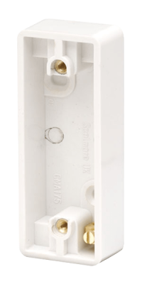 Click Mode 1 Gang 19mm Deep Architrave Pattress Box