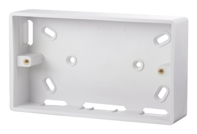 Click Mode Pattress Box 2G 29mm PVC