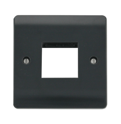 Click Mode 1 Gang MiniGrid Unfurnished Plate - 2 Aperture Part M