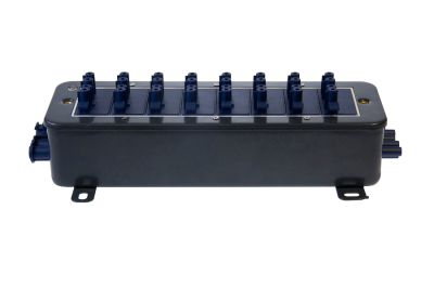 Click Flow 230V 20A 8 Gang 4 Pole Distribution Hub