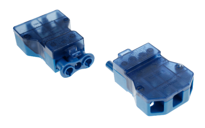 Click Flow 250V~ 20A 3 Pole Complete (Fast-Fit Cable Clamps) Connector