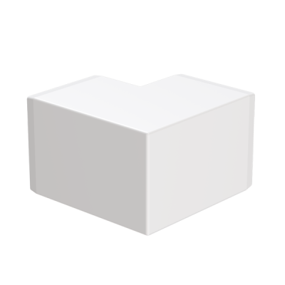 Marshall Tufflex 90D External Angle 50x50mm White