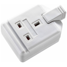 BG 13a 1gang Extension Socket White