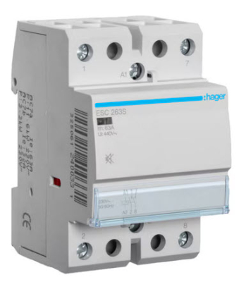 Hager ESC263S Contactor 2NO 63A 230V