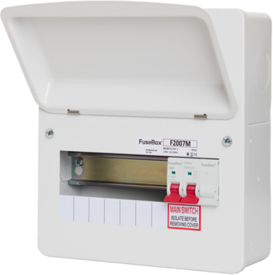 FuseBox F2007M Con/Unt 7 Way 100A