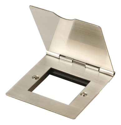 Click 1 Gang New Media™ Unfurnished Floor Plate - 2 Apertures